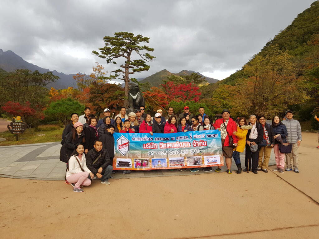 โปรแกรมเกาหลี 5 วัน 3 คืน บริษัท วิคเคมพัฒนา จำกัด, Tour 5G - บริษัท โซดา เมนเนจเมนท์ จำกัด,