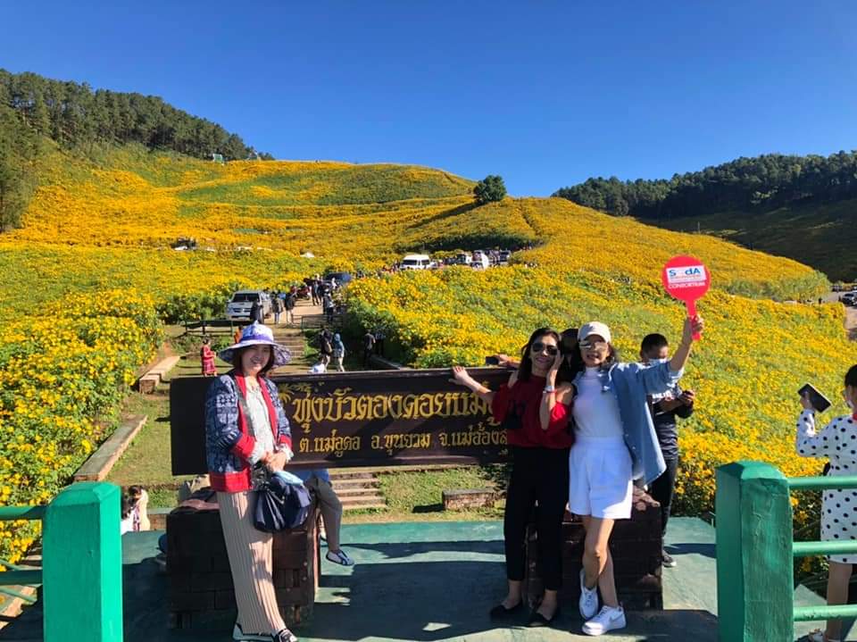 ทุ่งบัวตอง ดอยแม่อูคอ จ.แม่ฮ่องสอน, Tour 5G - บริษัท โซดา เมนเนจเมนท์ จำกัด,